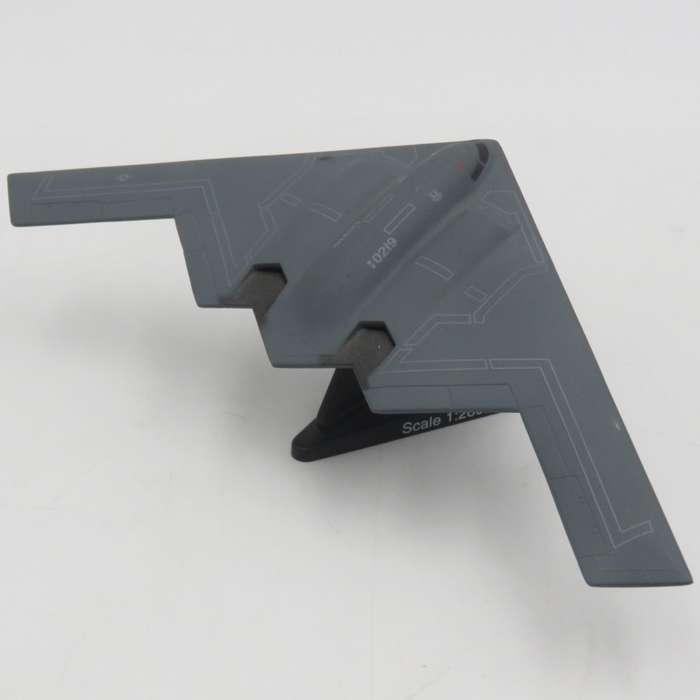 Northrop B-2 die-cast model plane - scale 1/280 - Stand pin broken