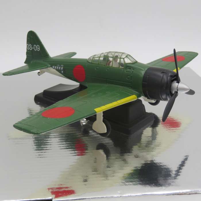 Air Signature Mitsubishi Zero die-cast model plane - scale 1/48 with box