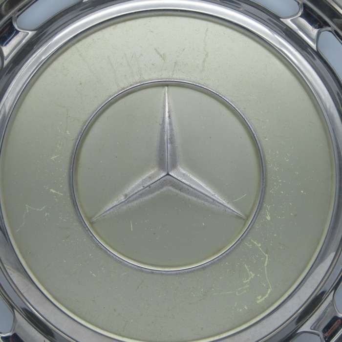 Vintage Mercedes-Benz hubcap