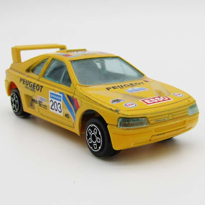 Bburago Peugeot 405 die-cast racing model car - scale 1/43