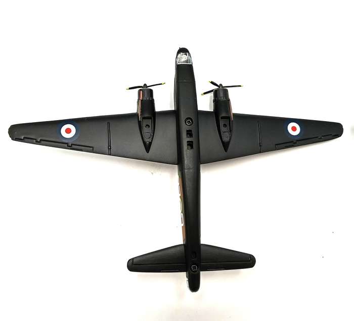 Atlas Vickers Wellington die-cast model plane in box - no stand - scale 1/144