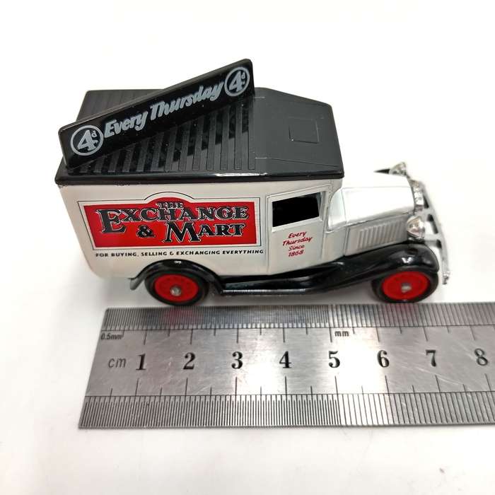 Lledo Ford model A The exchange advertisement die-cast car in box