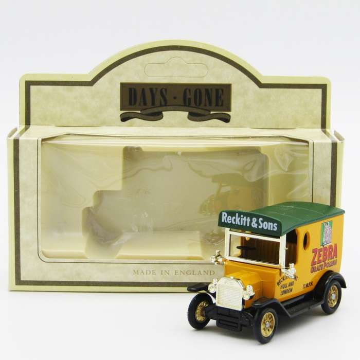 Lledo 1920 Ford Model T Zebra Grate Polish delivery van in box