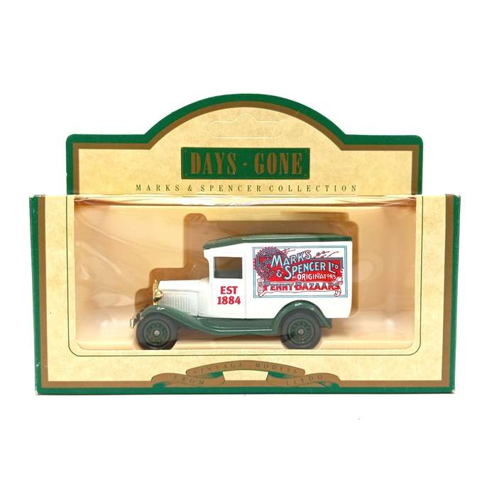 Lledo 1936 Model A Ford Van - advertisement die-cast model for `Marks & Spencer - in box