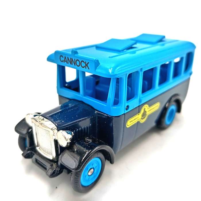 Lledo Dennis coach - Walsall Corporation advertising model car in box