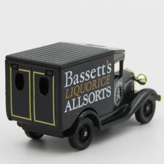 Lledo Ford Model A Bassett`s Liquorice Allsorts delivery van model car in box