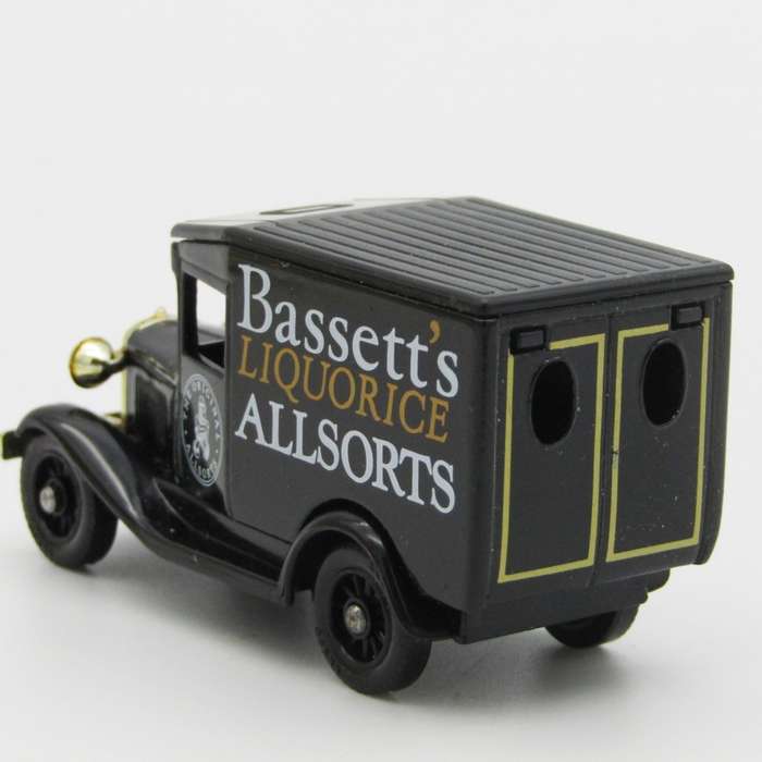 Lledo Ford Model A Bassett`s Liquorice Allsorts delivery van model car in box
