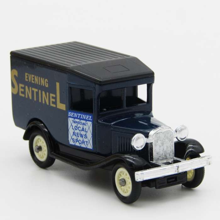 Lledo Ford Model A Evening Sentinel delivery van model car in box
