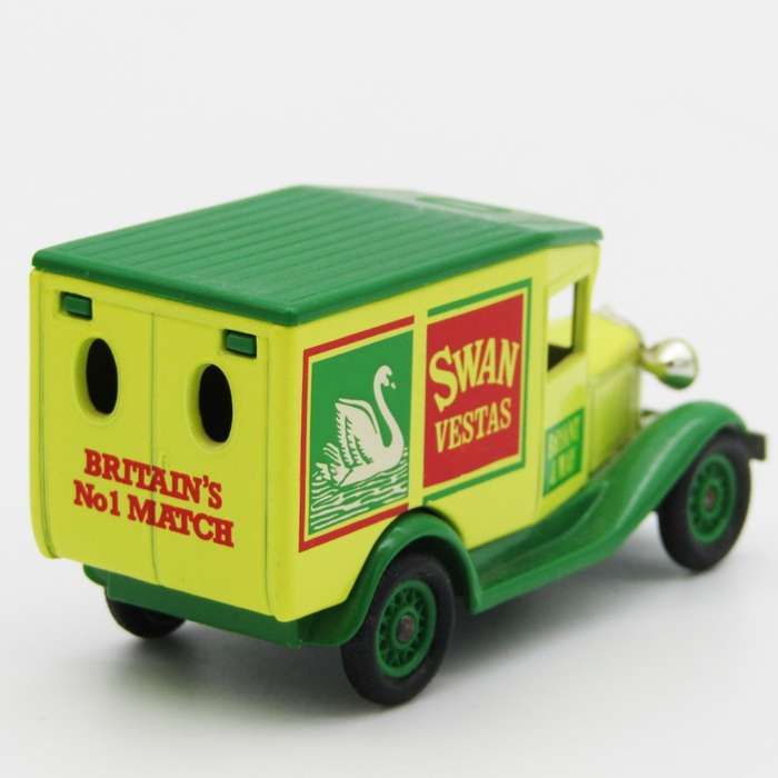Lledo Ford Model A Swan Vestas model car in box