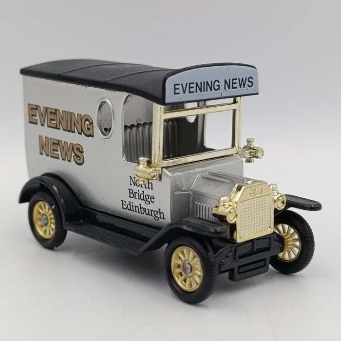 Lledo Ford Model T advertisement die-cast van - `Evening News` - in box