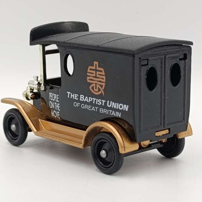Lledo Ford Model T The Baptist Union of Great Britain delivery van model car in box