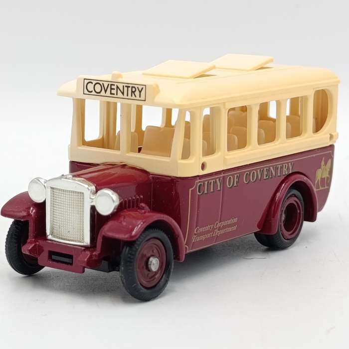 Lledo Dennis coach - City of Coventry advertising model car in box