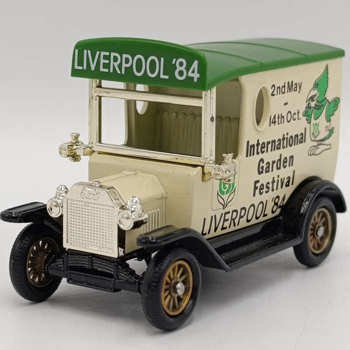 Lledo Ford Model T advertisement van - `International Garden Festival Liverpool `84` - in box