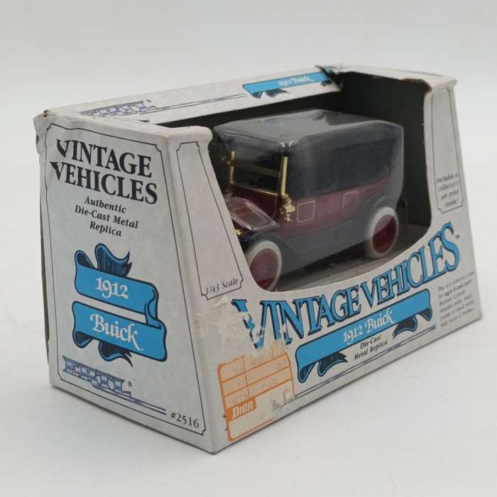 ERTL Vintage Vehicles 1912 Buick die-cast model car - still sealed - scale 1/43