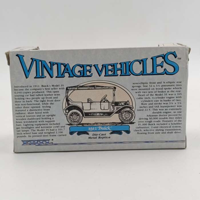 ERTL Vintage Vehicles 1912 Buick die-cast model car - still sealed - scale 1/43