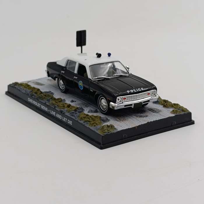 James Bond 007 Chevrolet Nova die-cast model car - Live and let die