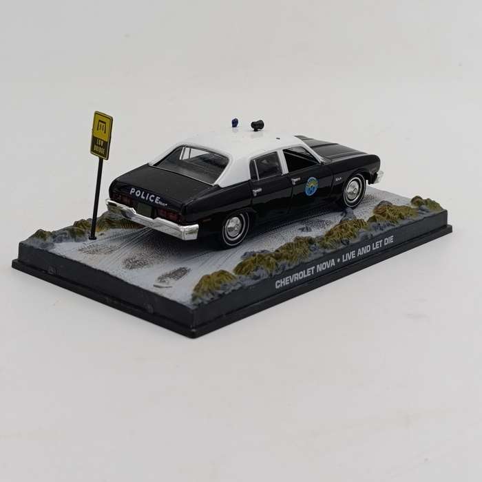 James Bond 007 Chevrolet Nova die-cast model car - Live and let die