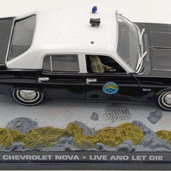 James Bond 007 Chevrolet Nova die-cast model car - Live and let die