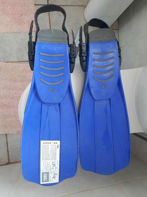 wetsuit booties and flippers