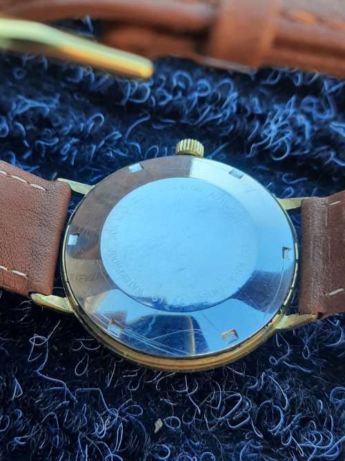 vintage men's rotary de luxe automatic watch