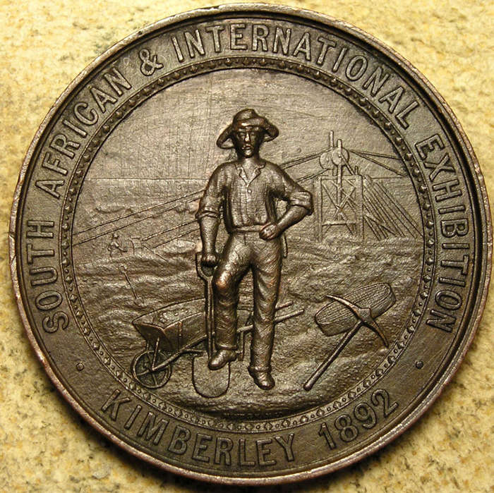 South Africa, Cape Colony: 1892 Kimberley International Exhibition Award Medal