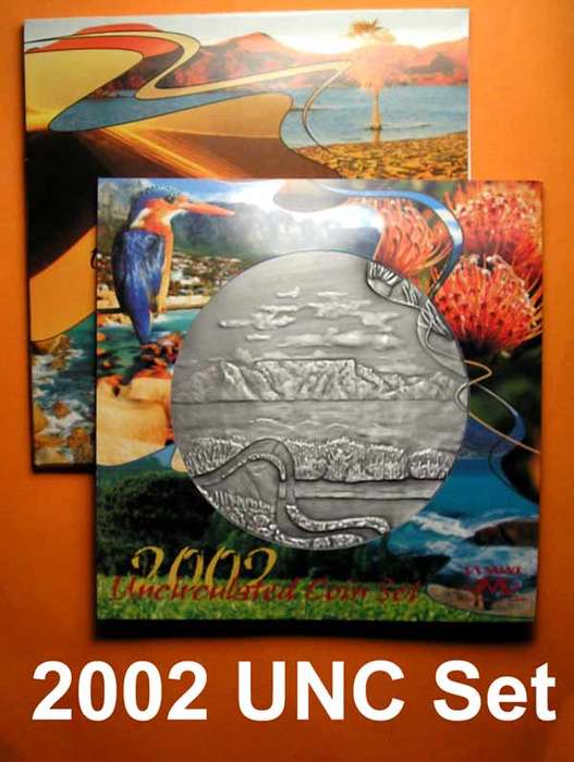 2002 Uncirculated Coin Set (Wildebeest) - Three (x3) Available. Bid per set to take one or more.