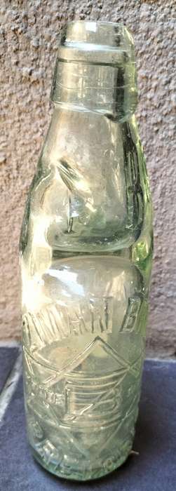Ziman Bros - Vintage Pretoria glass bottle