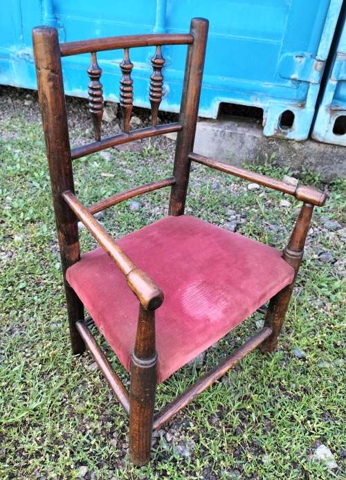 Antique child chair