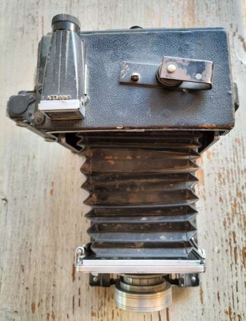 Vintage press camera (Speed Graflex)