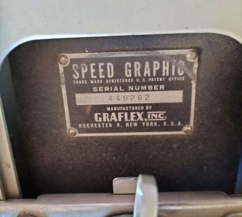 Vintage press camera (Speed Graflex)