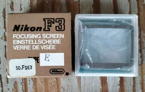 Nikon F3 focussing screen Type E (MD 27)
