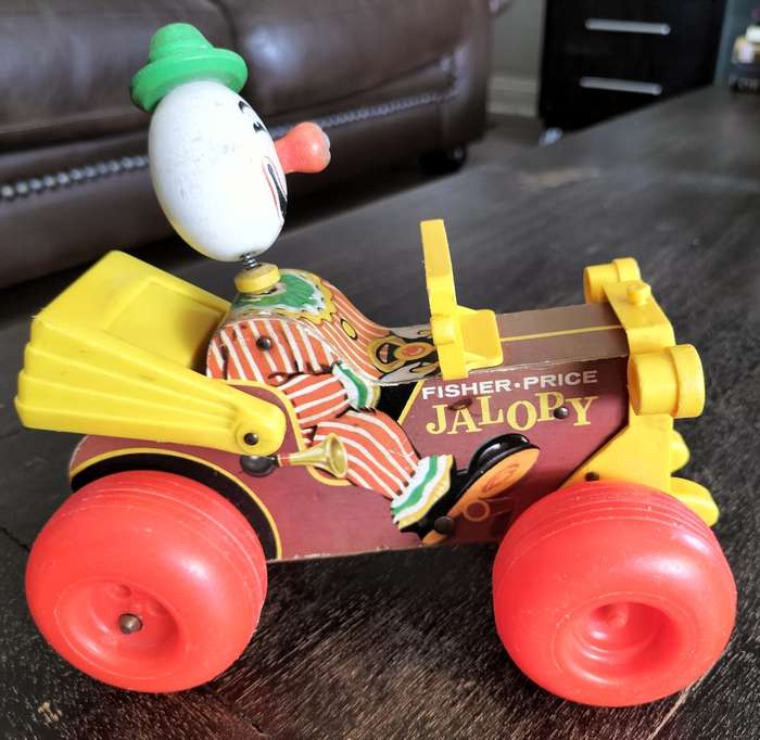 Vintage Fisher Price Jalopy (1965)