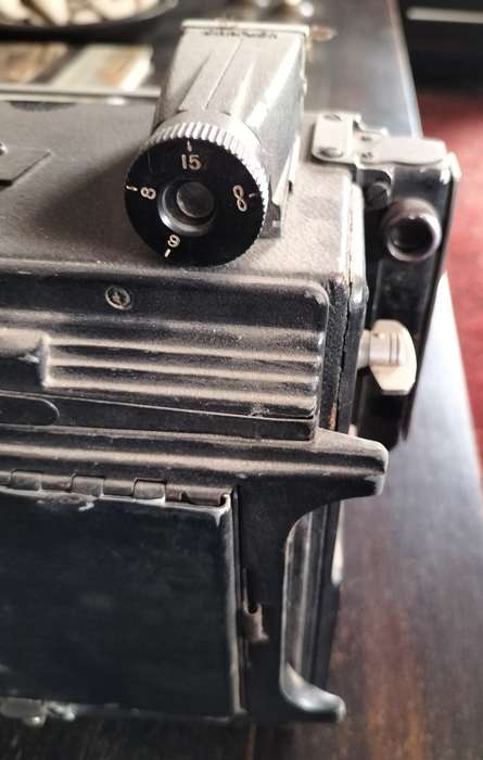 Vintage press camera (Speed Graflex)
