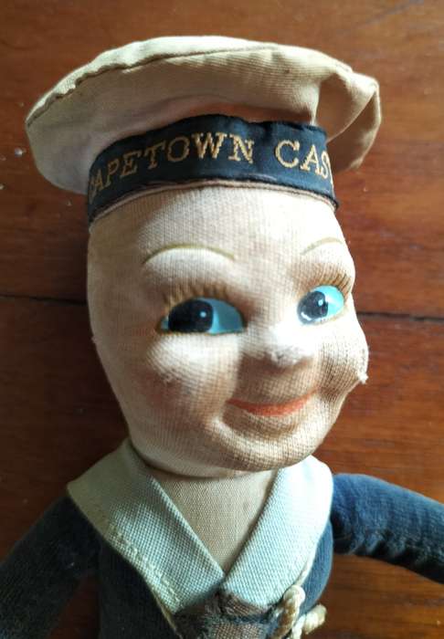Vintage Union Castle souvenir sailor doll (2)