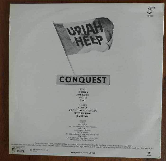 Vinyl / LP - Uriah Heep - Conquest
