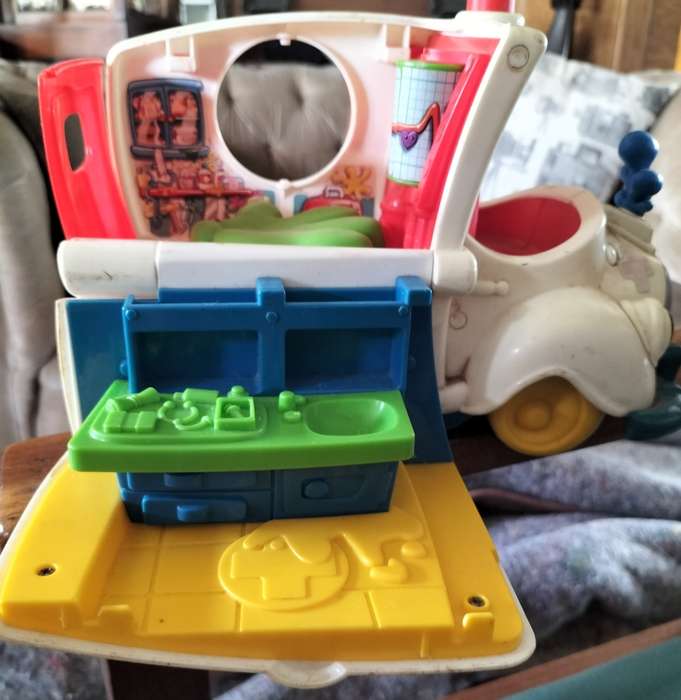 Vintage Disney (Goofy) toy ambulance