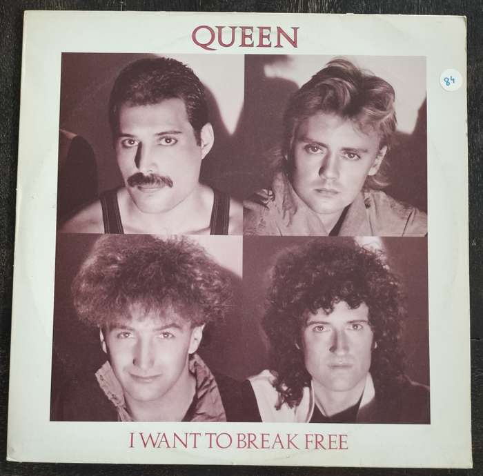 Vintage Vinyl / LP - Queen - I want to break free
