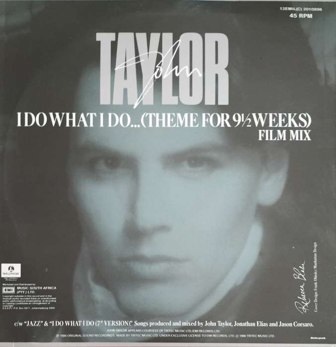 Vintage Film Mix Maxi LP / Vinyl: John Taylor - I do that I do