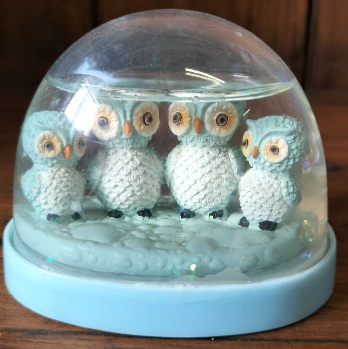 Vintage Snow Globe (#6)