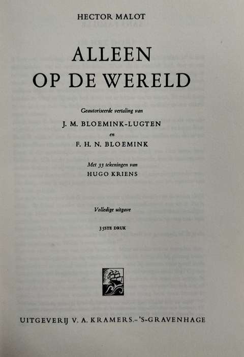 Alleen op de wereld - Hector Malot