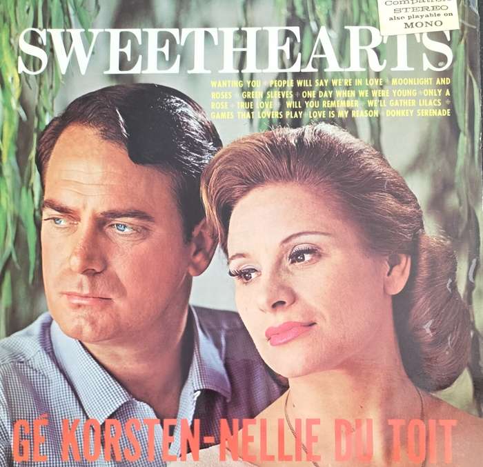 Ge Korsten and Nellie du Toit - Sweethearts (Langspeel plaat / LP)