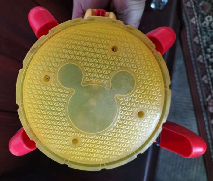Mickey Mouse battery operated rocket by MattelWalt Disney