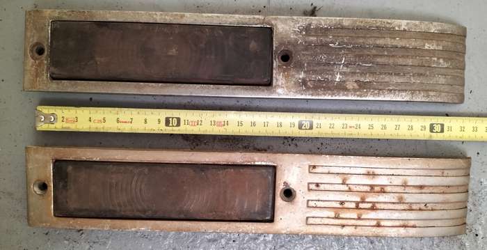 Vintage pair car indicator/brake light set