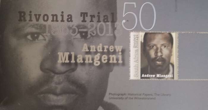 Rivonia Trail booklet with 12 miniature sheets