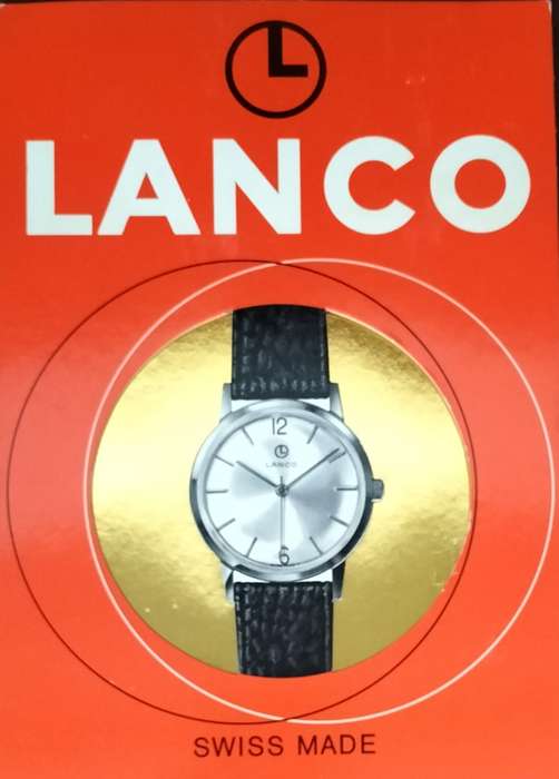 Vintage Wrist Watch Advertising - Lanco