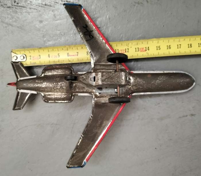 Vintage tin toy - Pan Am aeroplane
