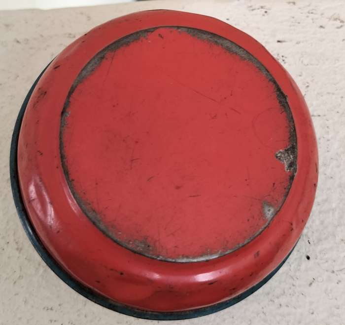 Vintage German tin toy - music box