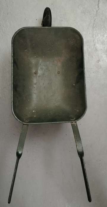Vintage children`s wheelbarrow (repainted)