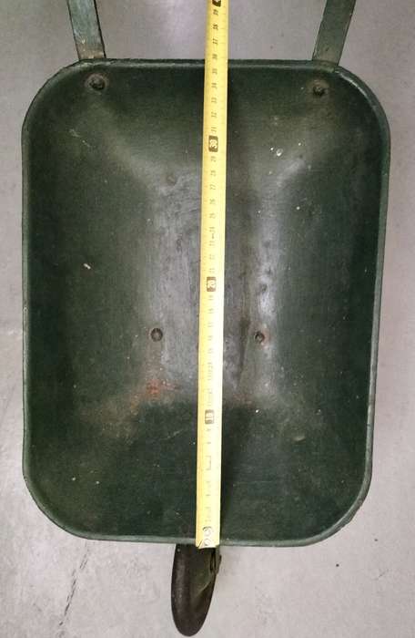 Vintage children`s wheelbarrow (repainted)