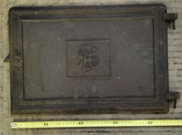 Vintage oven door - unknown make
